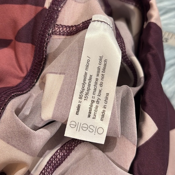 NWT Oiselle Tribeca Print KC Knickers Crop Leggings - Picture 4 of 9